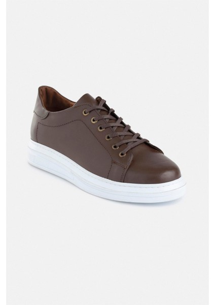 Koyu Kahve Sneakers Ayakkabı