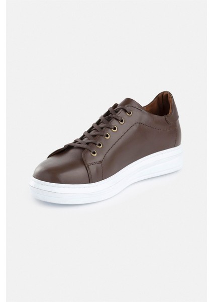 Koyu Kahve Sneakers Ayakkabı