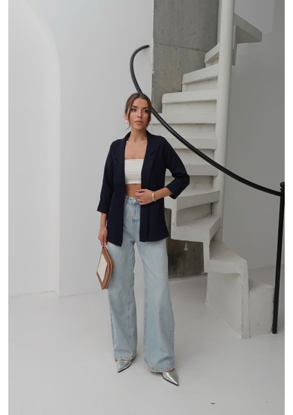 Kadın Atlas Kumaş Astarsız Blazer Ceket, Premium Kalite fiyatları