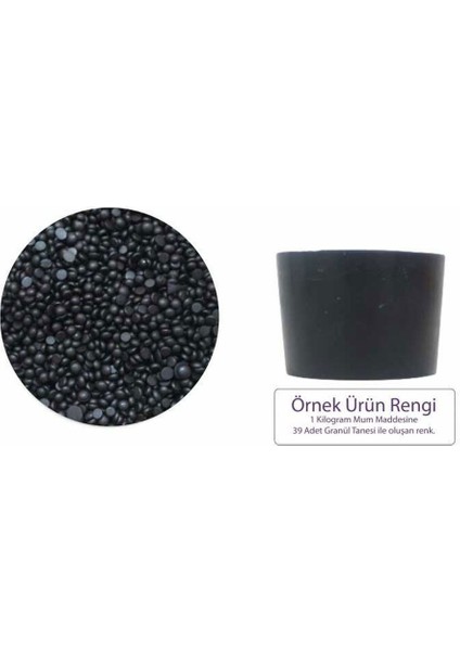 Siyah Mum Boyası 100 gr - Granül Mum Boyası fırsatları