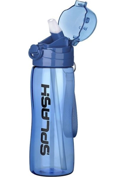 Mavi 750 ml şık ve pratik plastik sıvı taşıma şişesi fiyatları