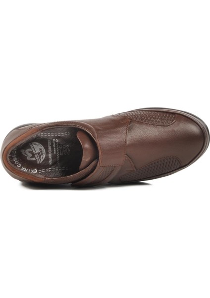 Kahve Hakiki Deri Kadın Günlük Ayakkabı 42633 Z fırsatları