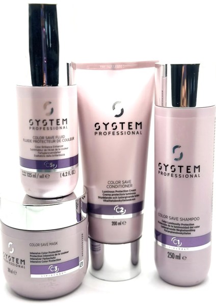 Color Save C1 Boyalı Saçlar İçin Renk Koruyucu Mükemmel Set