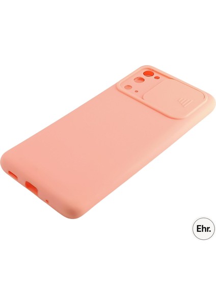 Samsung Galaxy S20 Fe Uyumlu Kamera Sürgülü Mat Silikon Kılıf modelleri
