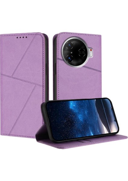 Tecno Camon 30 Pro Darbeye Dayanıklı Kapak Anti-Parmak Izi Mat Için Kılıf (Yurt Dışından)