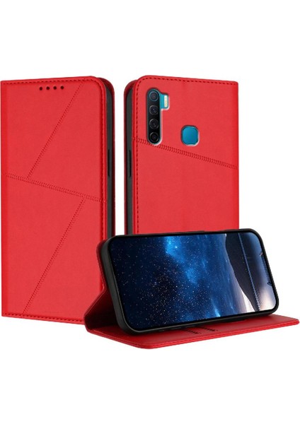 Kart Yuvaları ve Kickstand Darbeye Dayanıklı Kapak Mat ile Infinix S5 Için Kılıf (Yurt Dışından)