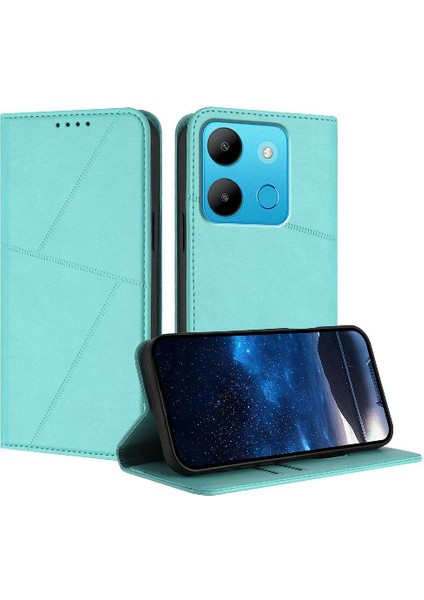 Kart Yuvaları ile Infinix Smart 7 Anti-Parmak Izi Mat Doku Için Kılıf (Yurt Dışından)