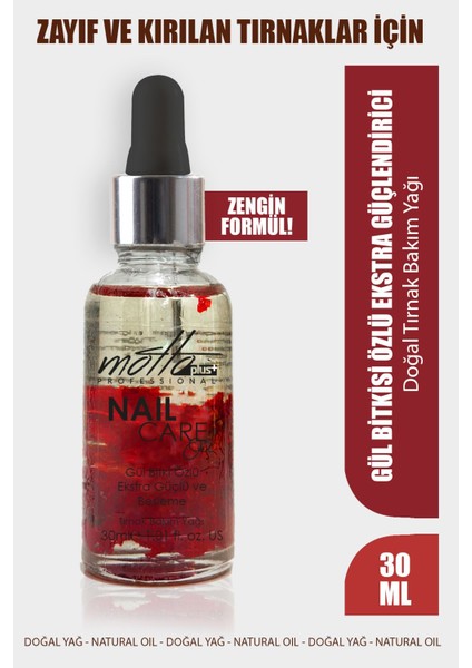 Gül Özlü Ekstra Güçlendirmeye Yardımcı ve Kırılma Önleyici Doğal Tırnak Bakım Yağı 30 ml fiyatları