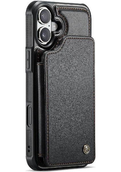 IPhone 16 Için Flip Case Artı Kickstand Kart Tutucu Ince Darbeye Vaka (Yurt Dışından) fiyatları
