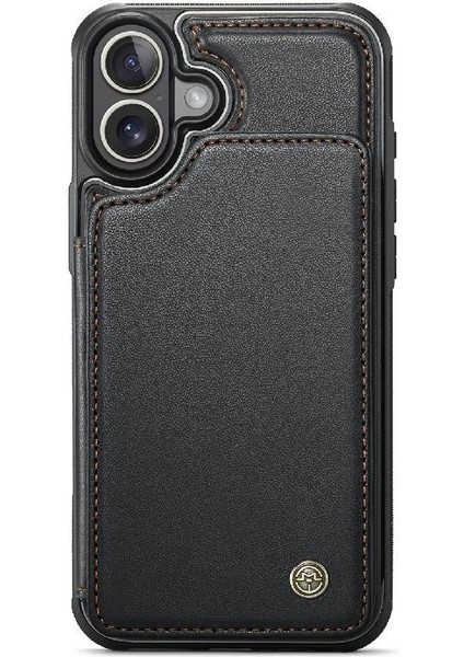 IPhone 16 Için Flip Case Artı Kickstand Kart Tutucu Ince Darbeye Vaka (Yurt Dışından) fırsatları