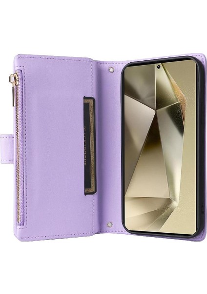 Samsung Galaxy S24 Ultra Cüzdan Kayış Darbeye Kart Yuvaları Için Flip Case (Yurt Dışından) fırsatları