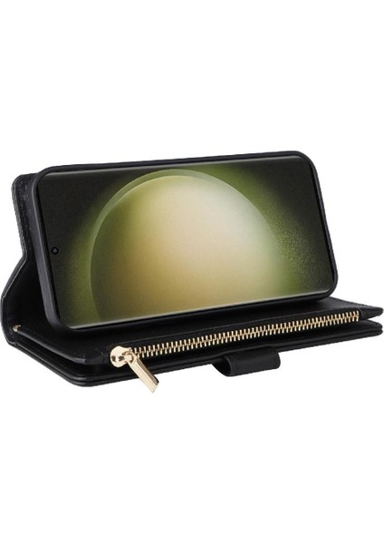 Samsung Galaxy S23 Ultra Kart Yuvaları Için Flip Case Darbeye Cüzdan Kayış (Yurt Dışından) indirimleri