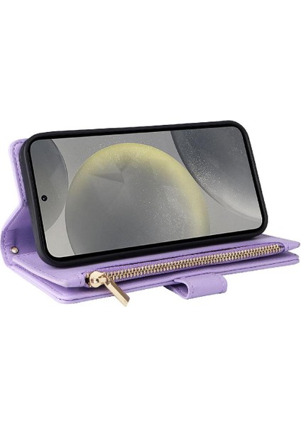 Samsung Galaxy S24 Darbeye Cüzdan Kayış Kart Yuvaları Için Flip Case (Yurt Dışından) fırsatları