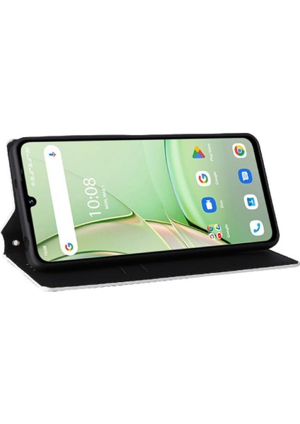 Umidigi Bison Not 90 Manyetik Kapatma Için Flip Case 3D Desen Kart Yuvaları (Yurt Dışından) modelleri