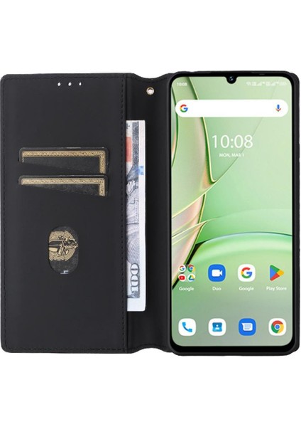 Umidigi Bison Not 90 Manyetik Kapatma Için Flip Case 3D Desen Kart Yuvaları (Yurt Dışından) indirimleri
