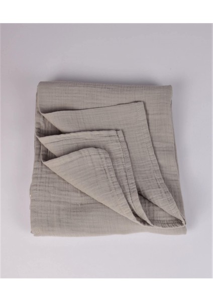 Düz Müslin Battaniye 90X100 cm Gri fiyatları
