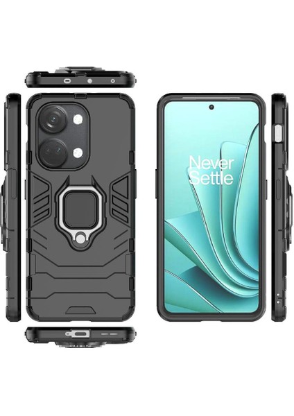 Oneplus Ace 2V/ONEPLUS Nord 3 Metal Halka Için Halka Araba Montaj Kickstand Durumda (Yurt Dışından)