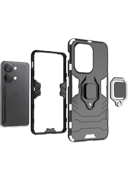 Oneplus Ace 2V/ONEPLUS Nord 3 Metal Halka Için Halka Araba Montaj Kickstand Durumda (Yurt Dışından)