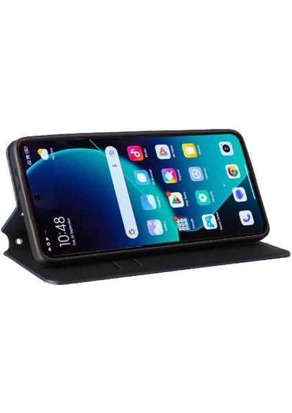 Xiaomi 14T Manyetik Kapatma Kart Yuvaları Için Flip Case Tutucu 3D Desen (Yurt Dışından) modelleri