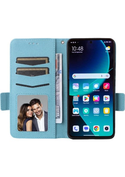 Xiaomi 14T Manyetik Pu Deri Yan Toka Cüzdan Kart Yuvaları Için Flip Case (Yurt Dışından) indirimleri