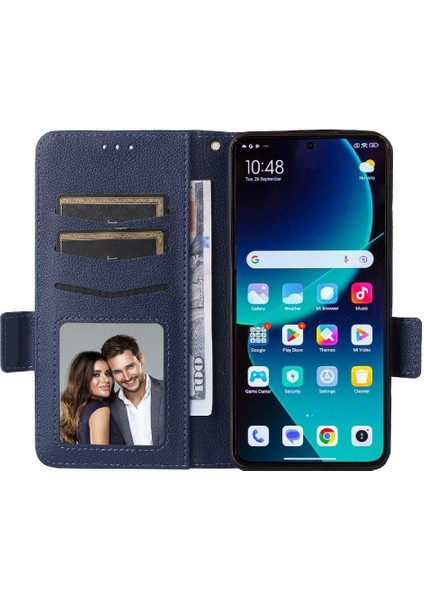 Xiaomi 14T Manyetik Pu Deri Yan Toka Cüzdan Kart Yuvaları Için Flip Case (Yurt Dışından) fiyatları