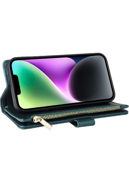 IPhone 14 Için Flip Case Artı Kayış Cüzdan Kart Yuvaları Darbeye (Yurt Dışından) fırsatları