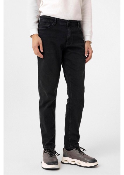Siyah Regular Denim Pantolon modelleri