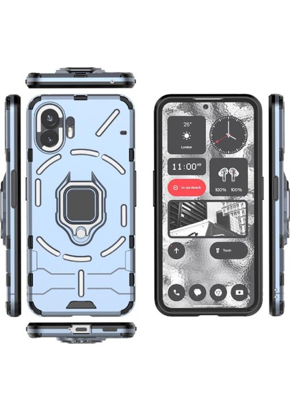 Hiçbir Şey Için Halka Araç Montaj Kickstand Durumda Telefon 2 Metal Halka Tutucu Sınıf (Yurt Dışından)