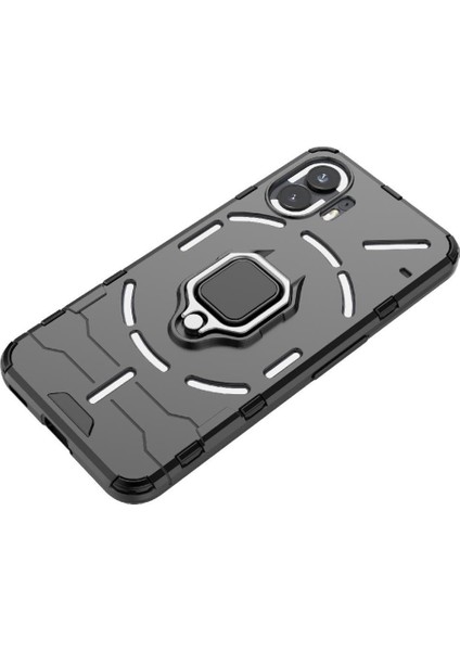 Hiçbir Şey Için Halka Araç Montaj Kickstand Durumda Telefon 2 Metal Halka Tutucu Sınıf (Yurt Dışından) fırsatları