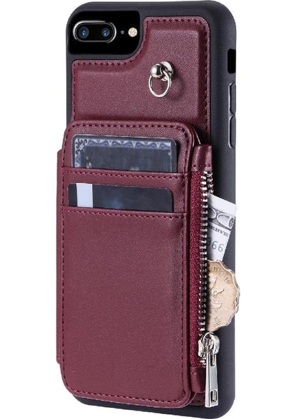 Cüzdan Kılıf IPhone 6 Artı/6s Artı Kickstand Pu Deri Flip Folio Kılıf (Yurt Dışından) indirimleri