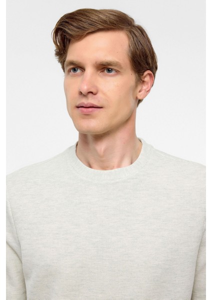 Yeşil Regular Armürlü Bisiklet Yaka Tişört fırsatları