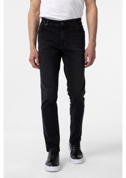 Siyah Slim Fit Denim Pantolon fiyatları