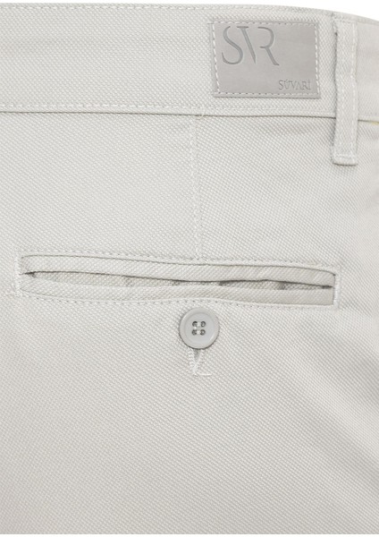 Taş Slim Fit Armürlü Pantolon