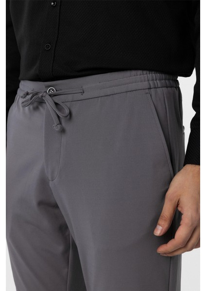 Antrasit Slim Fit Düz Jogger Pantolon fırsatları