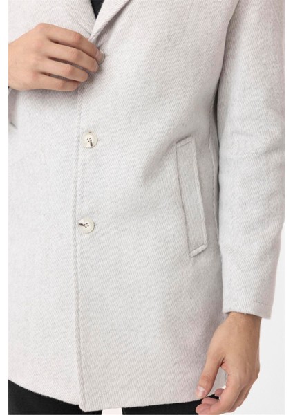 Gri Slim Desenli Mono Yaka Kaban indirimleri