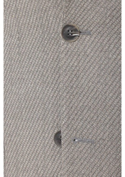 Antrasit Slim Fit Desenli Sivri Yaka 6 Drop Ceket fırsatları