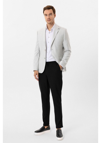 Taş Slim Fit Desenli Sivri Yaka 6 Drop Ceket modelleri