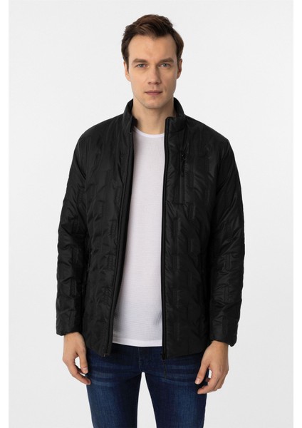 Siyah Slim Kapitone Mont fiyatları