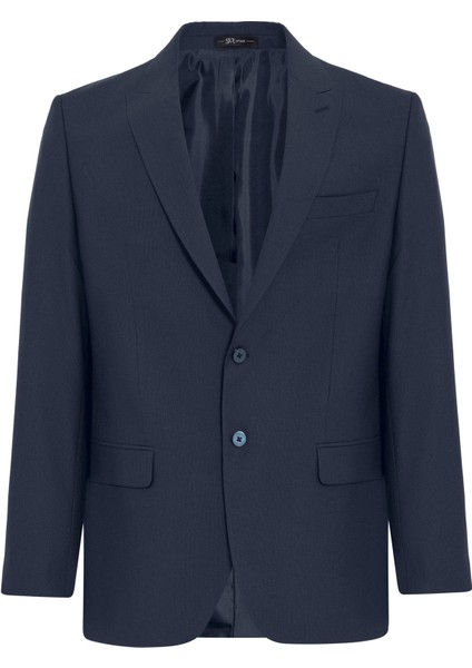 Lacivert Regular Desenli Kruvaze Yaka 4 Drop Klasik Takım Elbise fiyatları