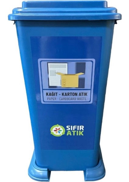 70 Litre Plastik Lüks Geri Dönüşüm Kutusu Geri Dönüşüm Kovası/sıfır Atık Kovası indirimleri