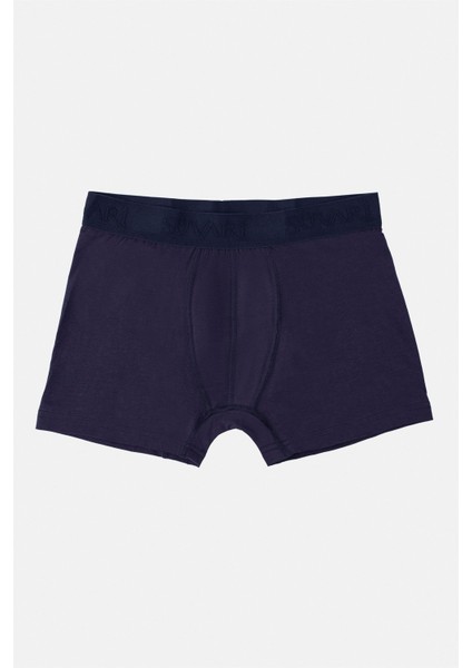 Lacivert Regular Düz Boxer