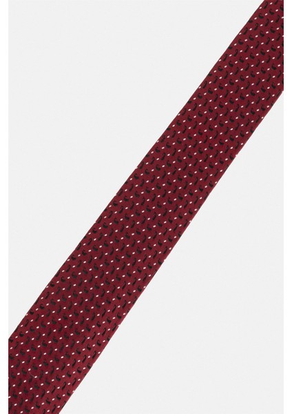Açık Bordo Baskılı Kravat modelleri