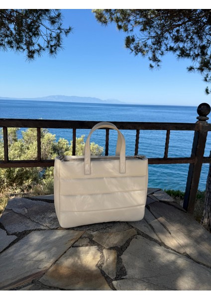R1281 Ekru Çanta fiyatları