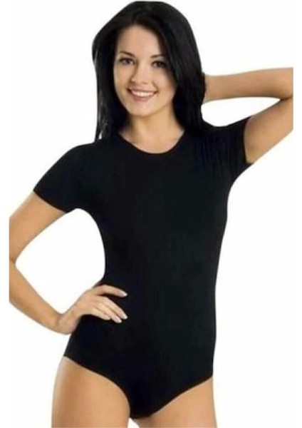 9257 Kadın Kısa Kol Çıtçıtlı Atlet