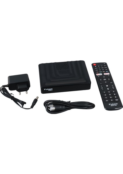 Fobem Vısıon S Hibrit 4gb Ram 32GB HDD 1.5ghz Ses Komutlu Uydu Alıcılı Androıd Tv Box (Tunerli) (5051) modelleri