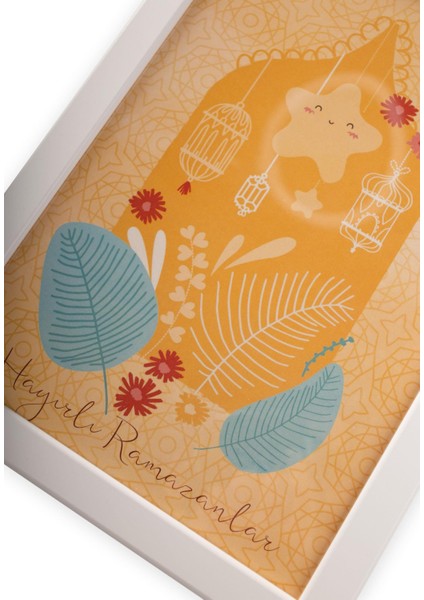 Büyük Çerçeve 24X34 cm Hayırlı Ramazanlar fiyatları