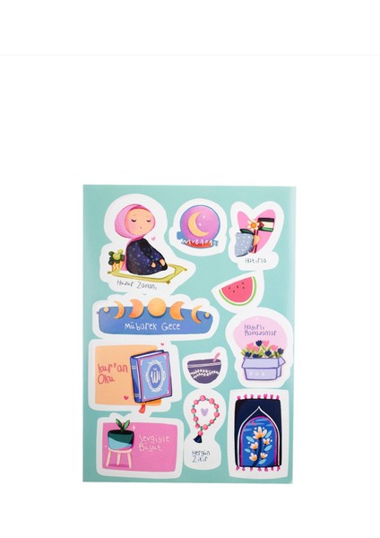 Ramazan Sticker 3 Sayfa Standart