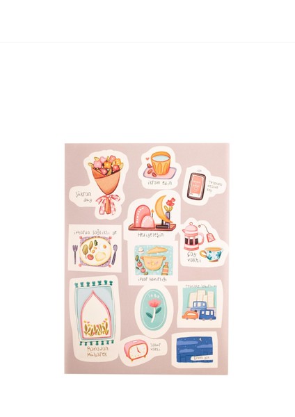 Ramazan Sticker 3 Sayfa Standart