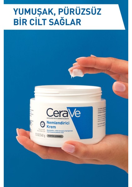 Cerave Nemlendirici Krem Kuru ve Çok Kuru Ciltler 340 ml 2 Adet modelleri