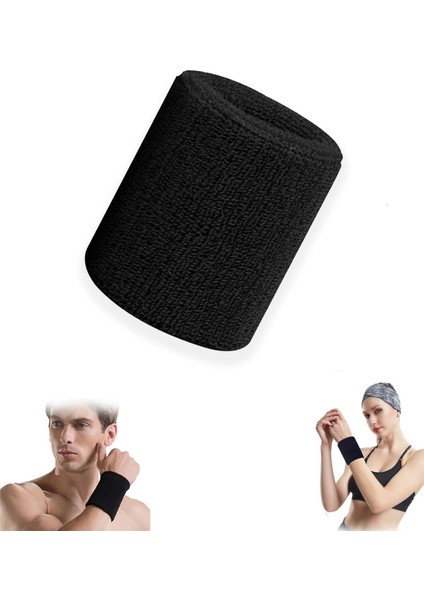 Çok Renkli Unisex Spor Bileklik, Esnek ve Su Emici, Basketbol, Voleybol, Futbol Aksesuar